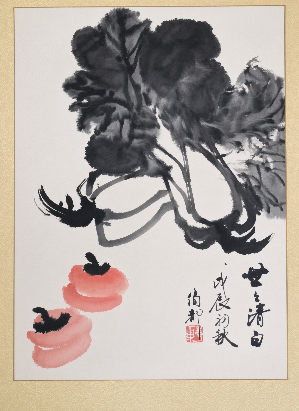 世世清白花卉作品